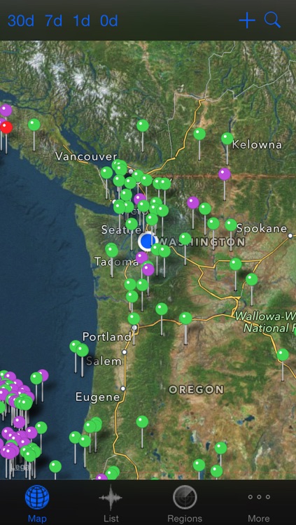 QuakeZones Pro - Earthquake Info With Push Notification