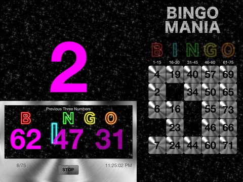 BINGO MANIA The Hybrid screenshot 2
