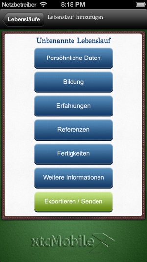 Lebenslauf for iPhone(圖2)-速報App