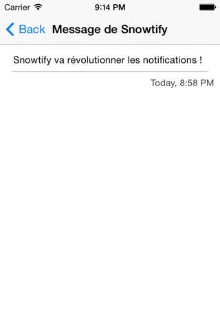 Snowtify screenshot 2