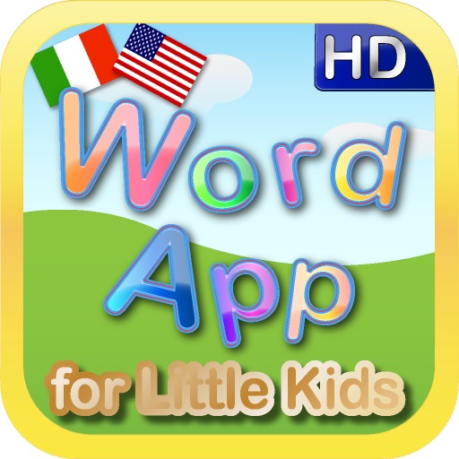 ABC 123 Word App HD - English Italian edition