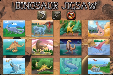 Dinosaur JigSaw Puzzle - Fun Animated Jigsaw Puzzles for Kids with HD Cartoon Dinosaurs - By Apps Kids Love, LLC screenshot 4