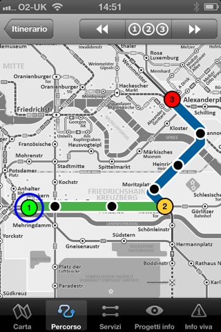 Berlin Metro - Map and route planner by Zuti screenshot 2