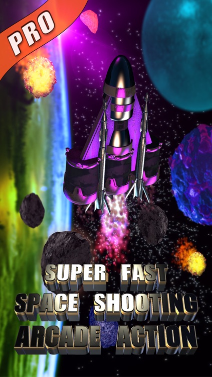 Asteroids & Planets Clash - A Space Shooting Saga PRO