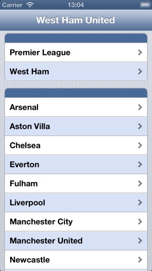 Live Scores for West Ham(圖1)-速報App