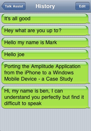 Talk Assist