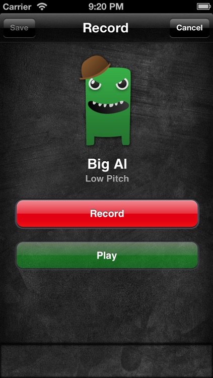 my monster voice