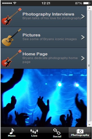 Life and Music of Bryan Adams screenshot 4