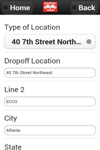 SafeRideNOW screenshot 4