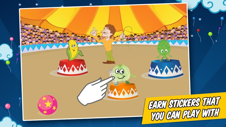 Veggie Circus Farm: Learn Vegetables & Plants Free for Kids and Toddlers screenshot-4