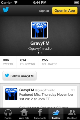 Gravy FM Radio screenshot 3