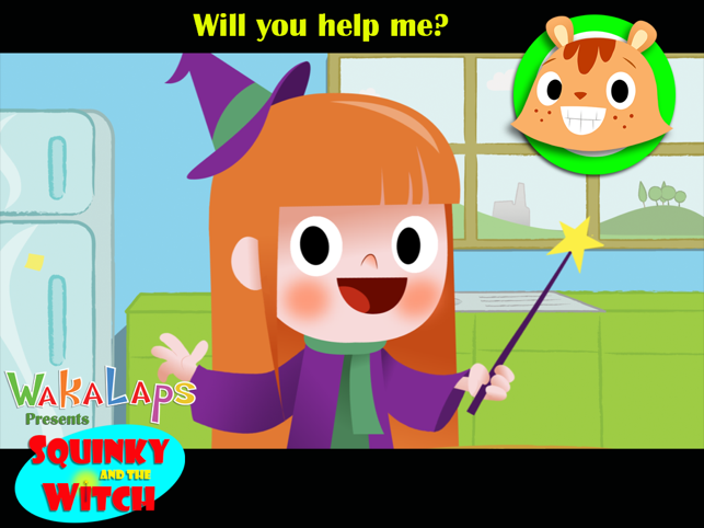 Waka: Squinky & the Witch - Interactive Animated Story for K(圖4)-速報App