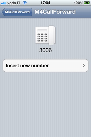 M4CallForward screenshot 3