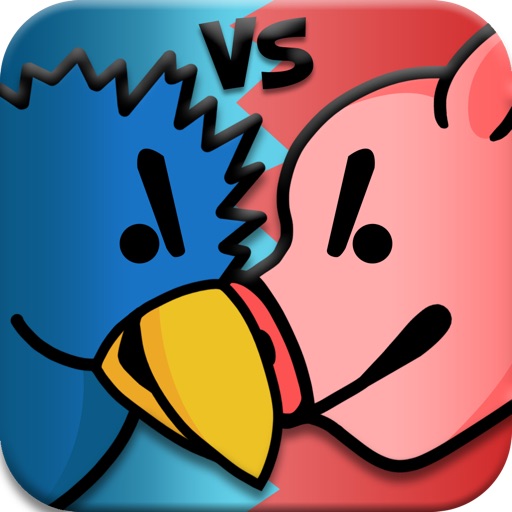 Attacking Birds vs Scared Piggies Free iOS App