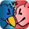 Attacking Birds vs Scared Piggies Free