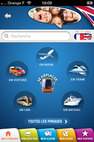 L’anglais en voyage – Guide de conversation audio anglais-français screenshot 2