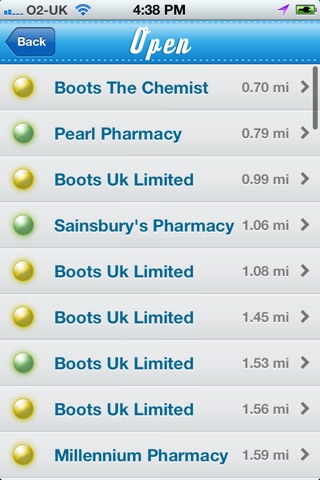 UK Open Pharmacies screenshot 2