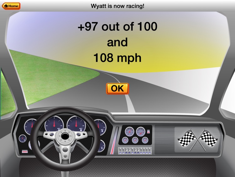 RE@L Raceway Math: Addition Facts