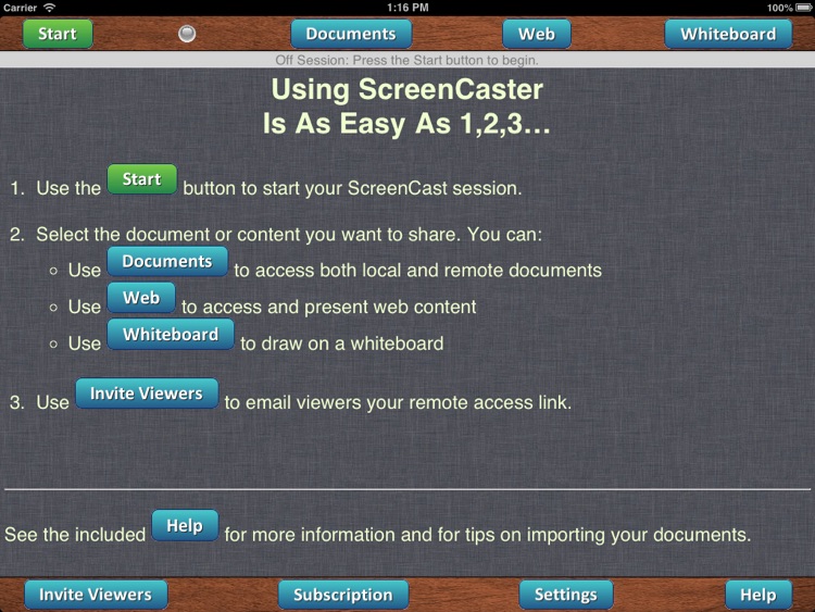 ScreenCaster Lite for iPad