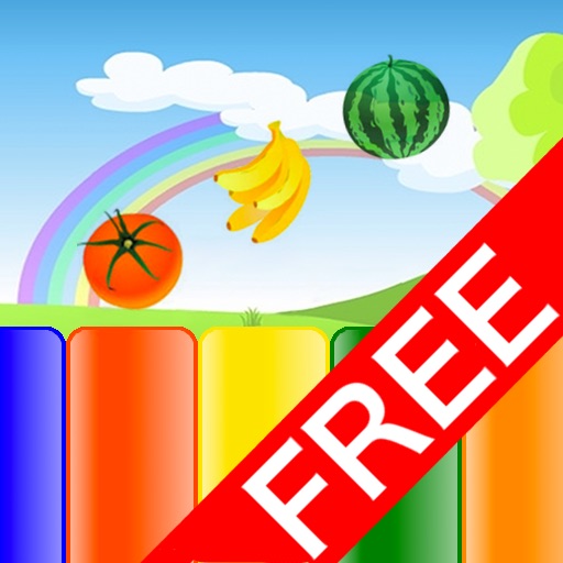 Kids Fruit Piano Lite iOS App