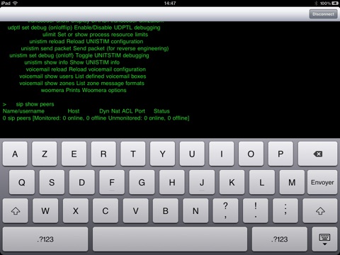 Asterisk CLI HD screenshot 4