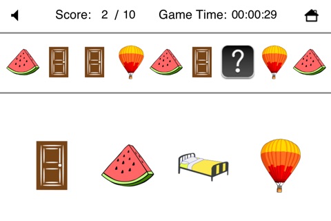 A 2nd Grade Pattern Recognition Game screenshot 4