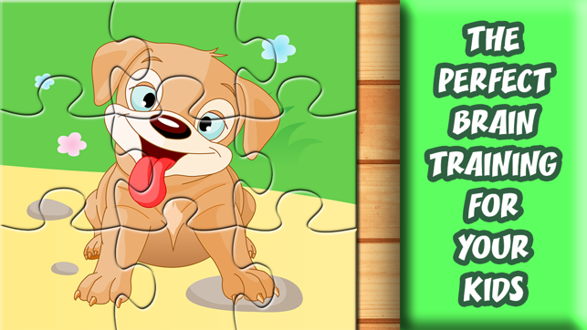 Fun Puzzle Games for Kids: Cute Animals Jigsaw Learning Game(圖4)-速報App