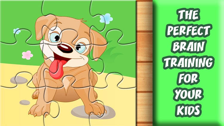 Fun Puzzle Games for Kids: Cute Animals Jigsaw Learning Game for Toddlers, Preschoolers and Young Children screenshot-3