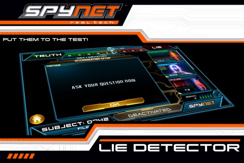 Spy Net™ Lie Detector screenshot 2