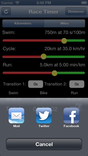 Triathlon Race Time Predictor - Tri Times(圖3)-速報App