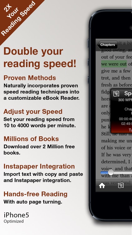 QuickReader – Speed Reading eBook Reader
