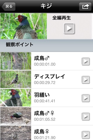 Smart Birding 〜野鳥映像アーカイブス〜 screenshot 3