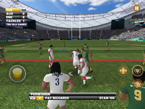 Rugby League Live 2: Quick Match на iPad