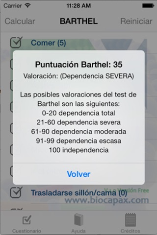 BCX Barthel screenshot 3