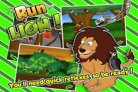 Jungle - Run Lion Lite screenshot 3