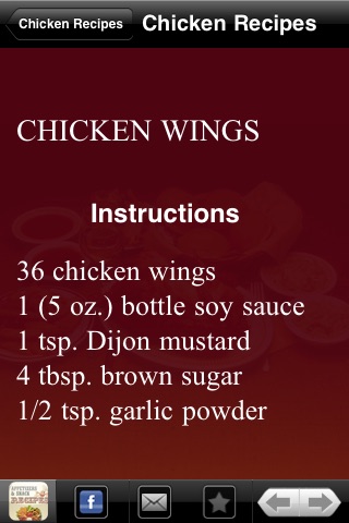 *** Chicken Recipes *** screenshot 3