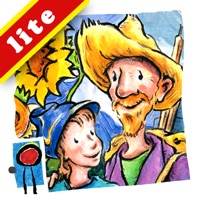 Van Gogh and the Sunflowers encourage creativity and teach your child art history in this interactive book with text and paintings by Laurence Anholt Lite/ free version by Auryn Apps