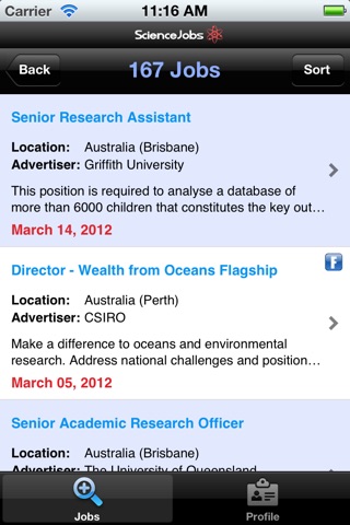 World Science Jobs screenshot 3