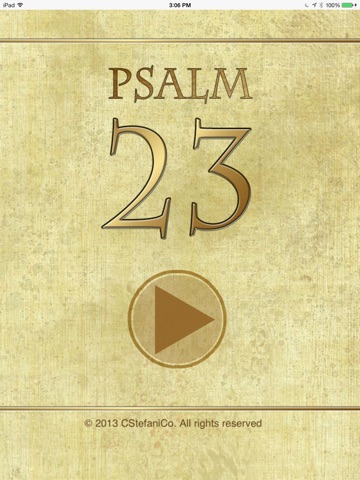 Psalm 23 Anointed screenshot 4