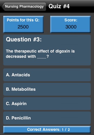 Nursing Pharmacology - Quiz