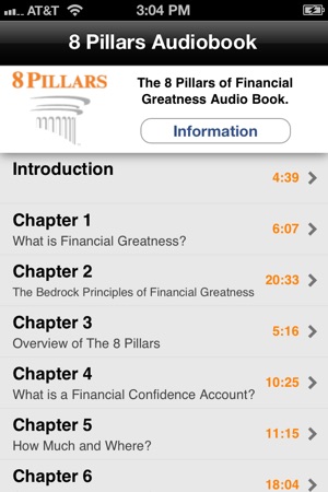 8 Pillars of Financial Greatness - Audio