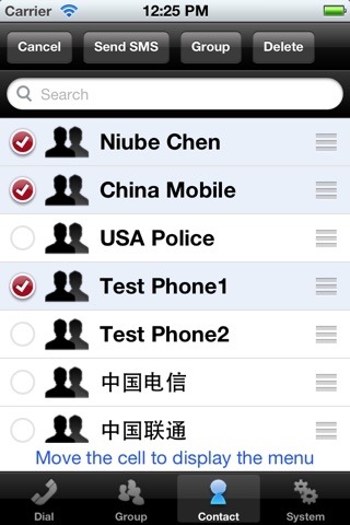 NC Phone Book-Phone book management experts screenshot 4