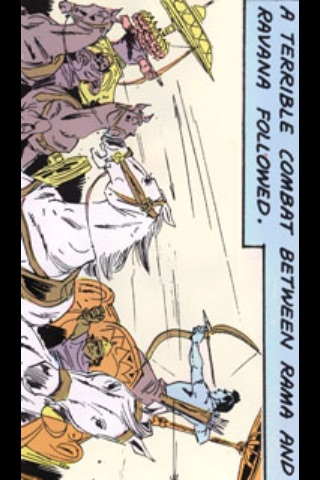 Valmiki's Ramayana (The Great Epic) - Amar Chitra Katha Comics from ETHERMEDIA screenshot-3