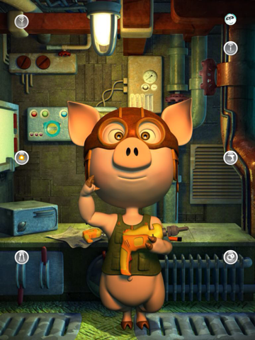 Talking Peter (FREE) the Pig HD screenshot 4