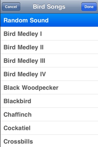 Bird Song Alarm Clock screenshot 2