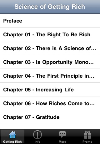 Science of Getting Rich - Audio Book screenshot 3