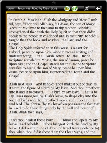 The islamic view of Jesus ( P.B.U.H ) for ipad screenshot 2