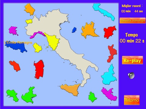 Italy Puzzle Map screenshot 3