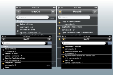 Keyboard Shortcuts for Mac OS screenshot 2