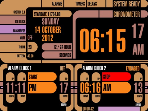 Clock Tacular screenshot 2